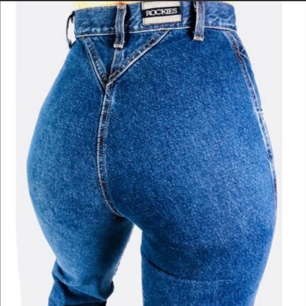 Vintage Original High Rise Denim Rockies Jeans